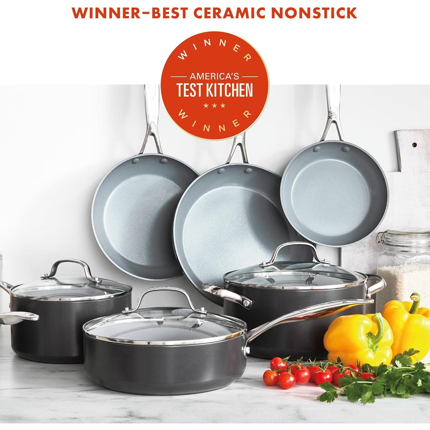 Juego de Utensilios de Cocina GreenPan 11 Piezas Antiadherente