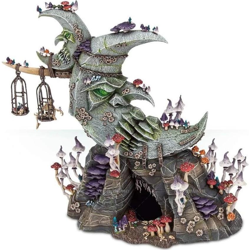Bad Moon Loonshrine Games Workshop Gloomspite Gitz Terreno