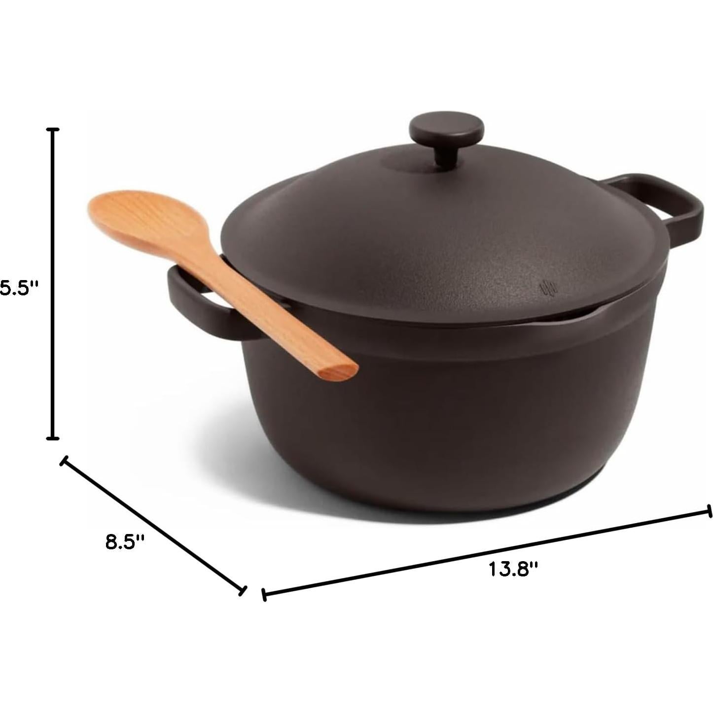 Olla Perfecta Nuestra Opción 5.5 Qt Cerámica Antiadherente