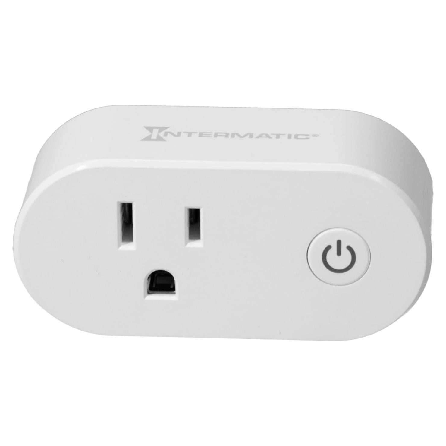 Enchufe Inteligente Intermatic ABRA WiFi y Bluetooth - Control Voz