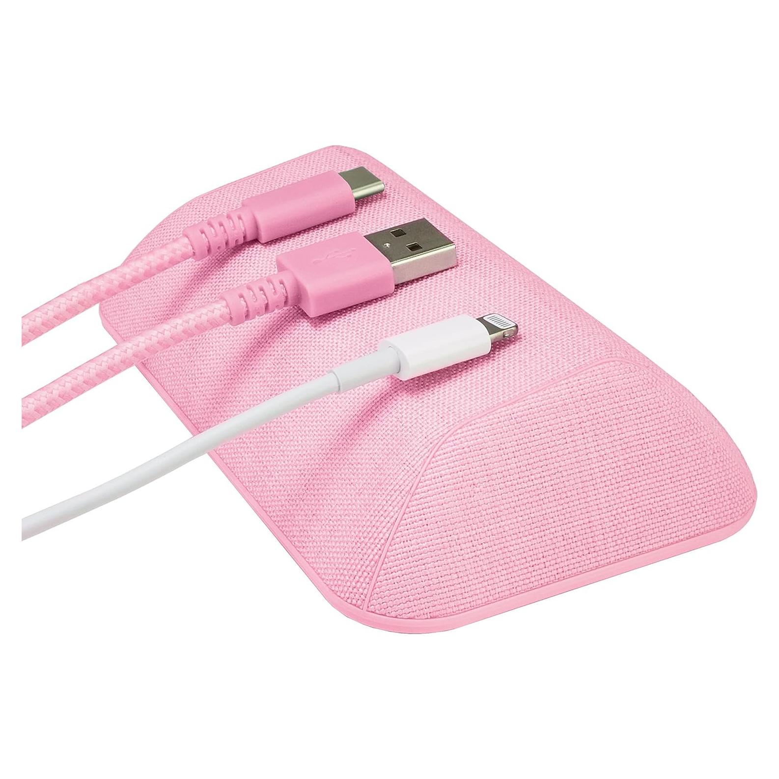 Soporte Magnético para Cables Smartish - Organizador Grande Rosa