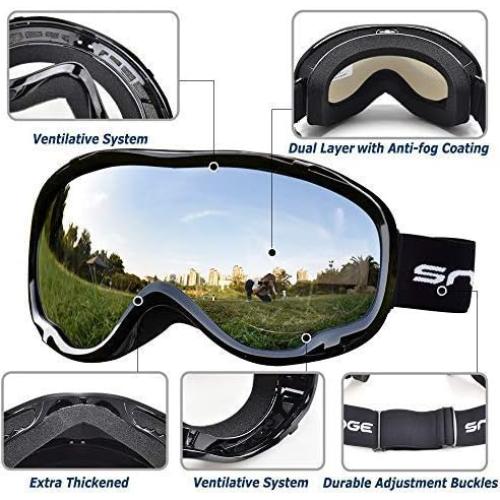 Gafas de Esquí Hubo Sport OTG Antivaho UV para Adultos