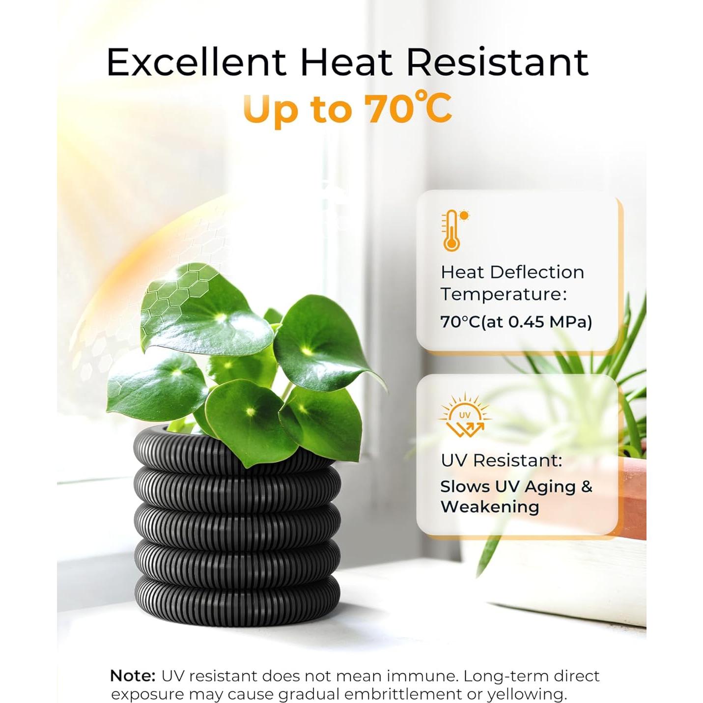 Filamento 3D PETG Creality 1.75mm 1KG Negro Alta Precisión