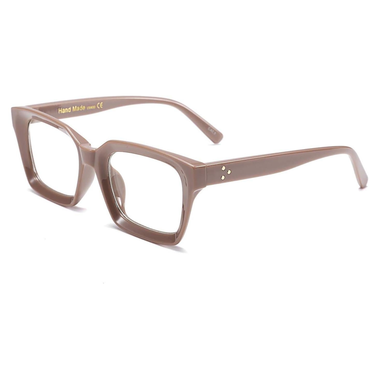 Montura de Gafas Cuadrada Gruesa FEISEDY B2461 para Mujeres
