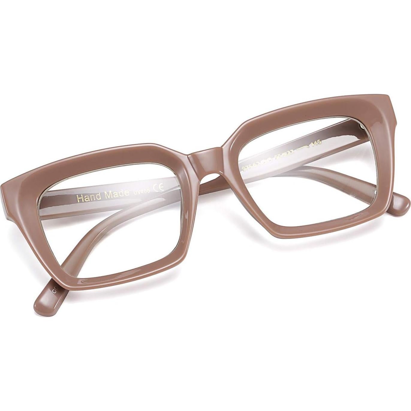 Montura de Gafas Cuadrada Gruesa FEISEDY B2461 para Mujeres