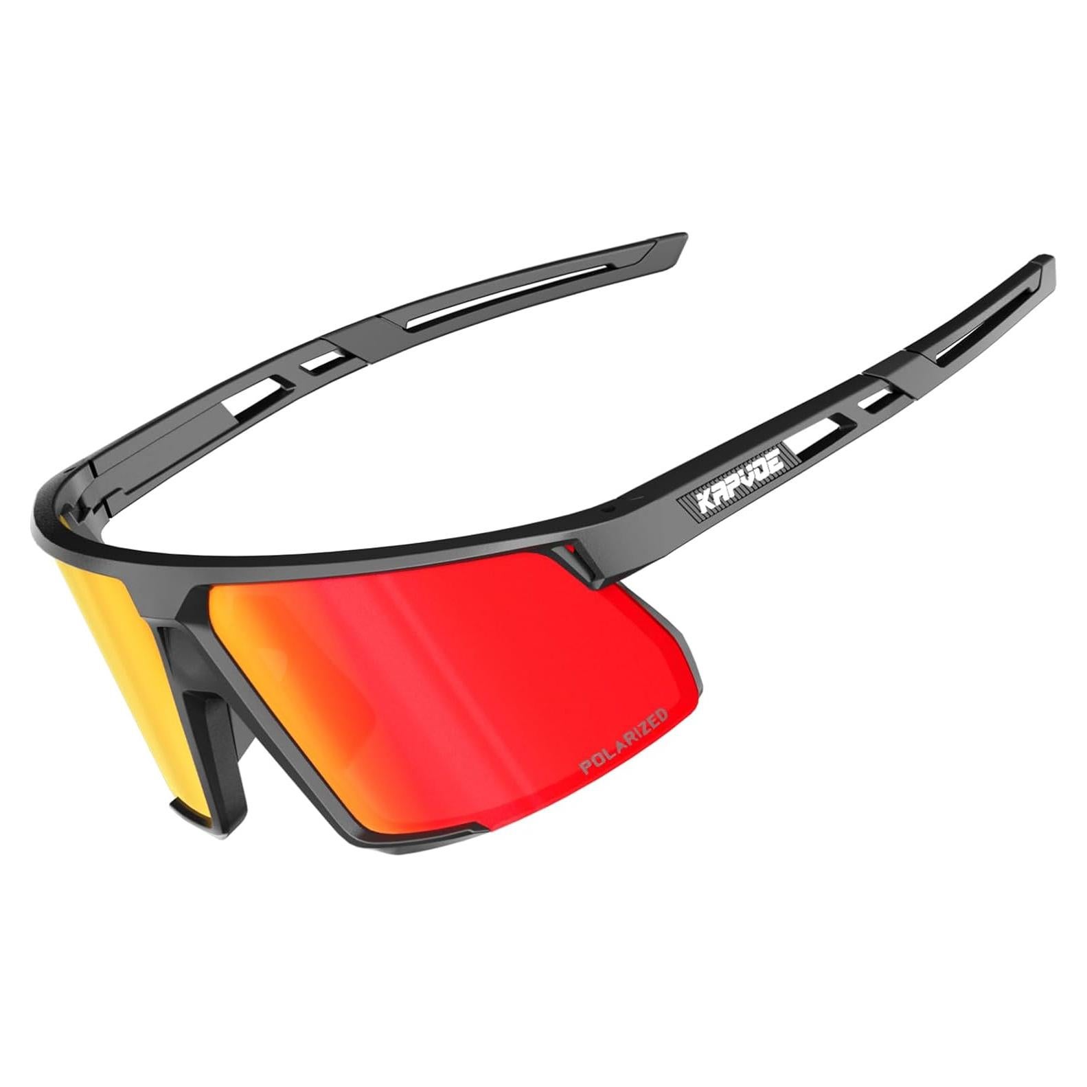 Gafas de Ciclismo Polarizadas KAPVOE UV400 para Adultos