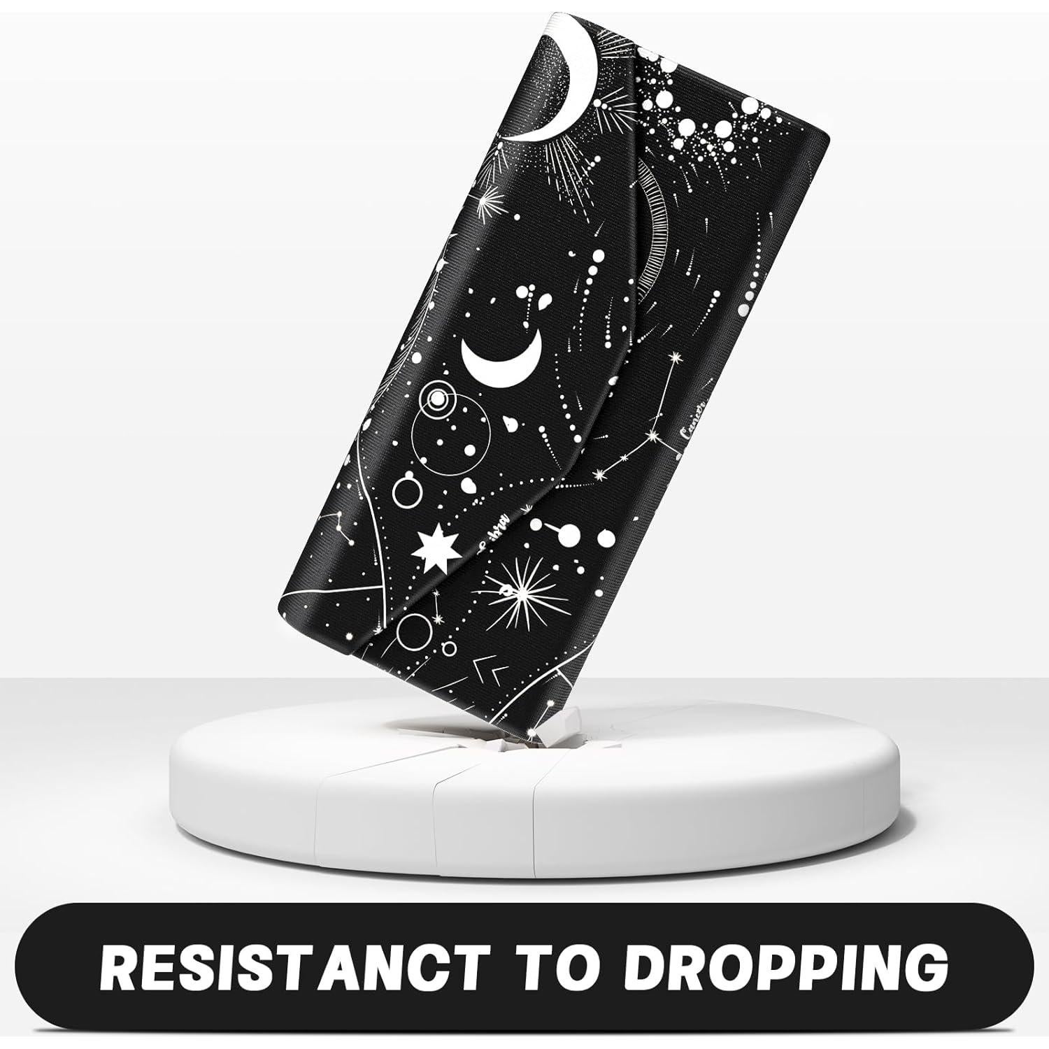 Estuche Plegable para Gafas de Cuero PU Magnético Unisex