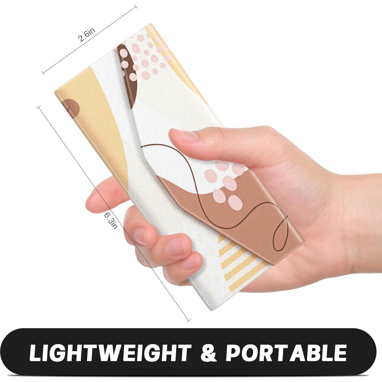 Estuche Plegable para Gafas de Cuero PU Unisex - 2 Pcs