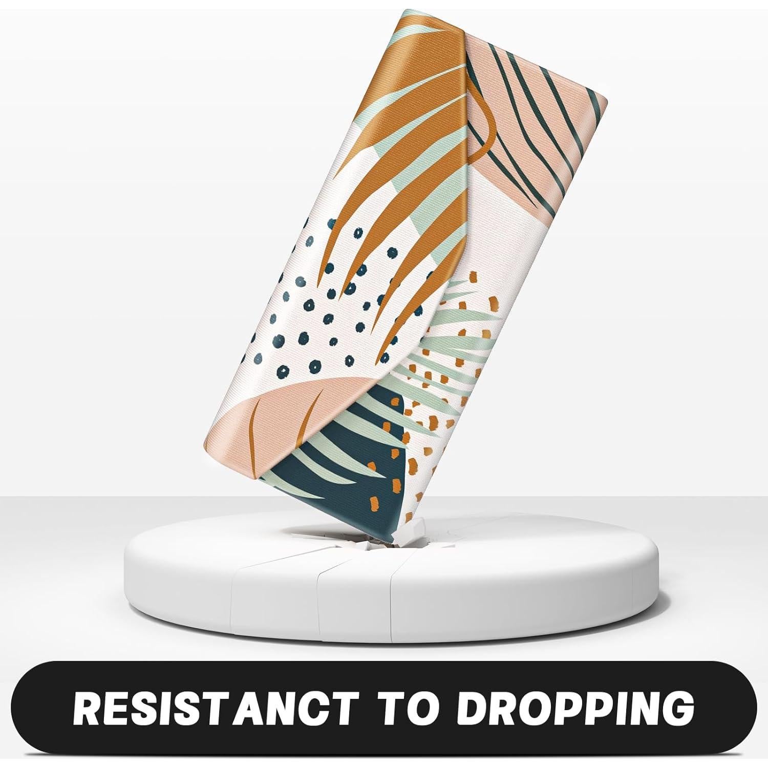 Estuche Plegable para Gafas de Cuero PU Magnético Unisex