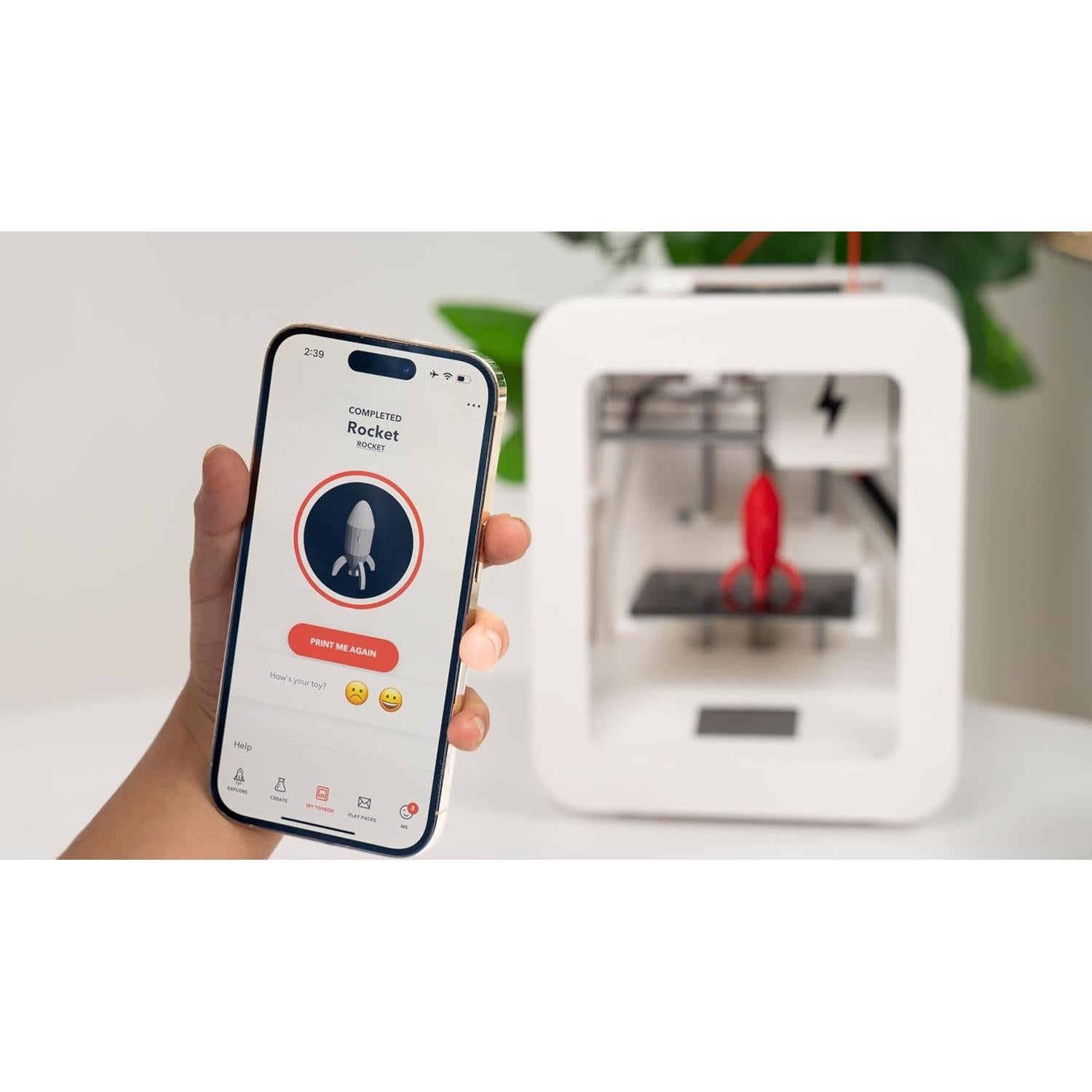 Impresora 3D Toybox Alpha2 para Niños - Fácil y Segura