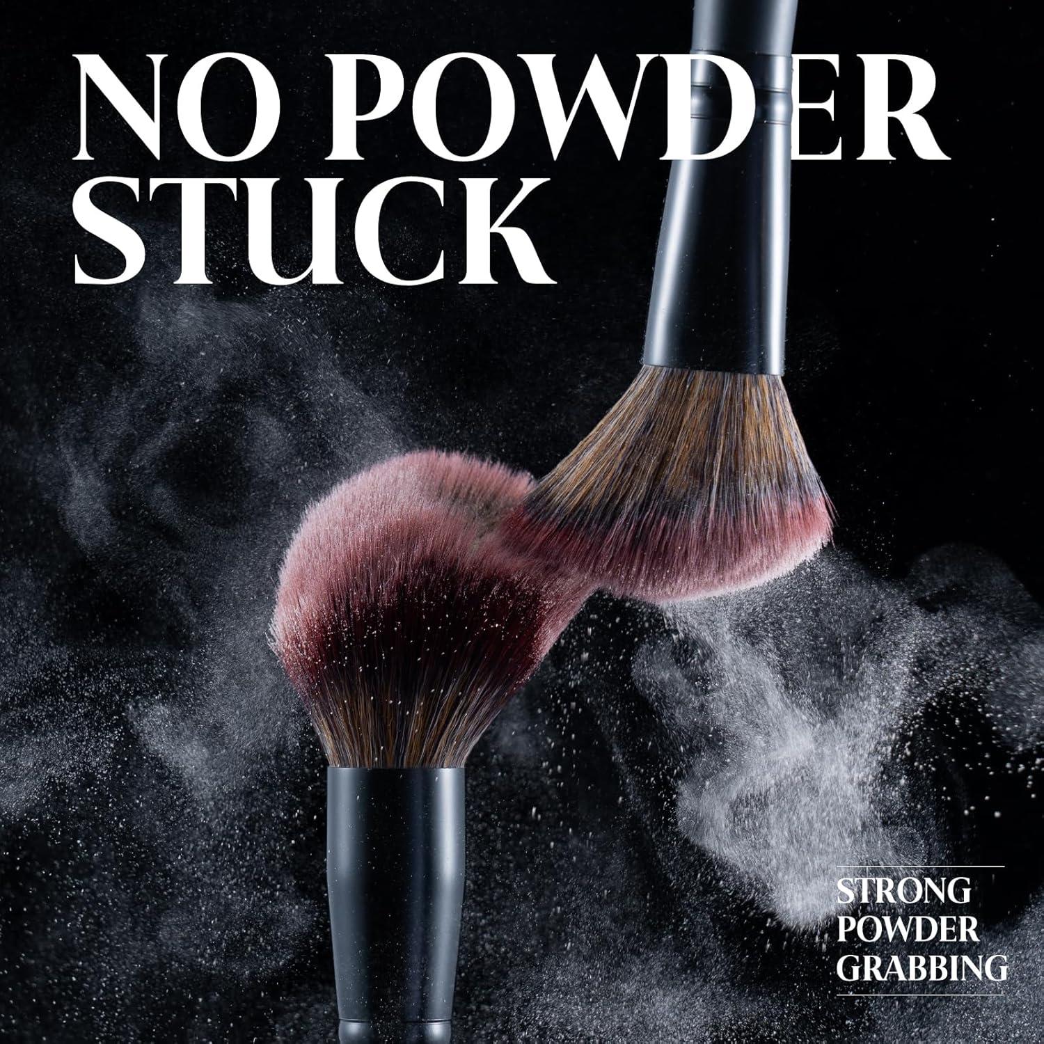 Set de 26 Pinceles de Maquillaje ZAMEL con Bolsa de Viaje