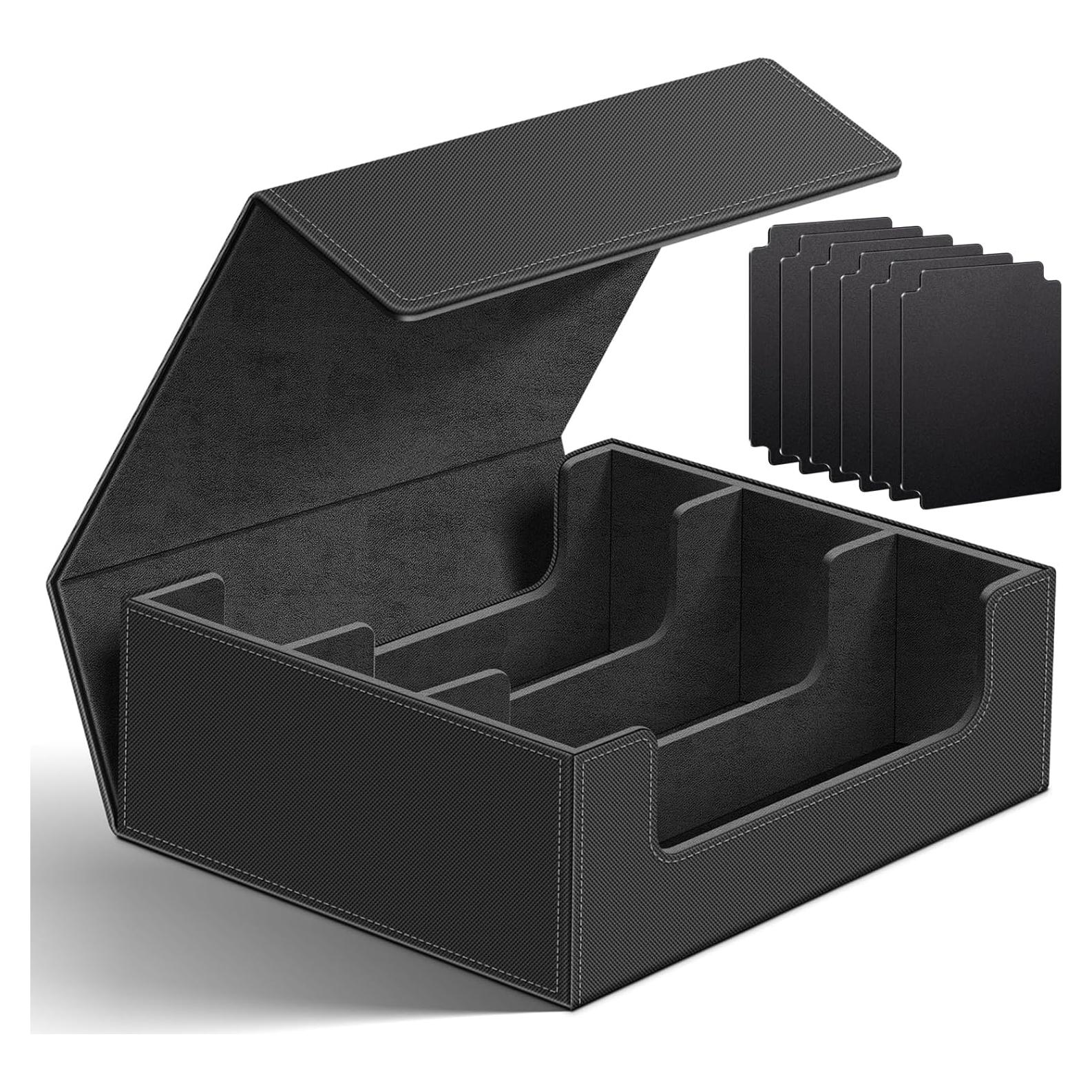 Caja de Cartas Homthy 1800+ con Cierre Magnético