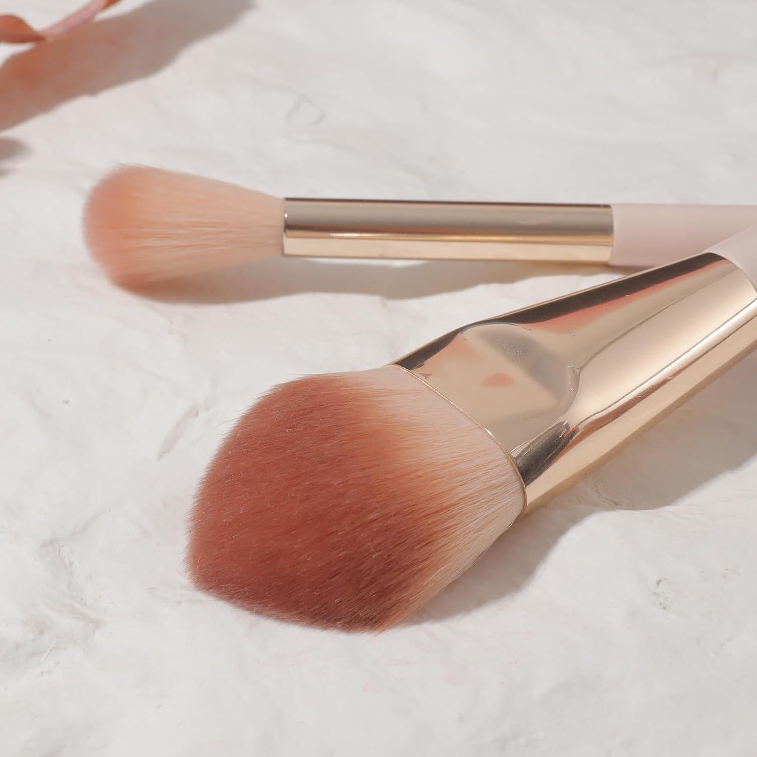 Juego de Brochas de Maquillaje Albeaut - Vegano y Libre de Crueldad