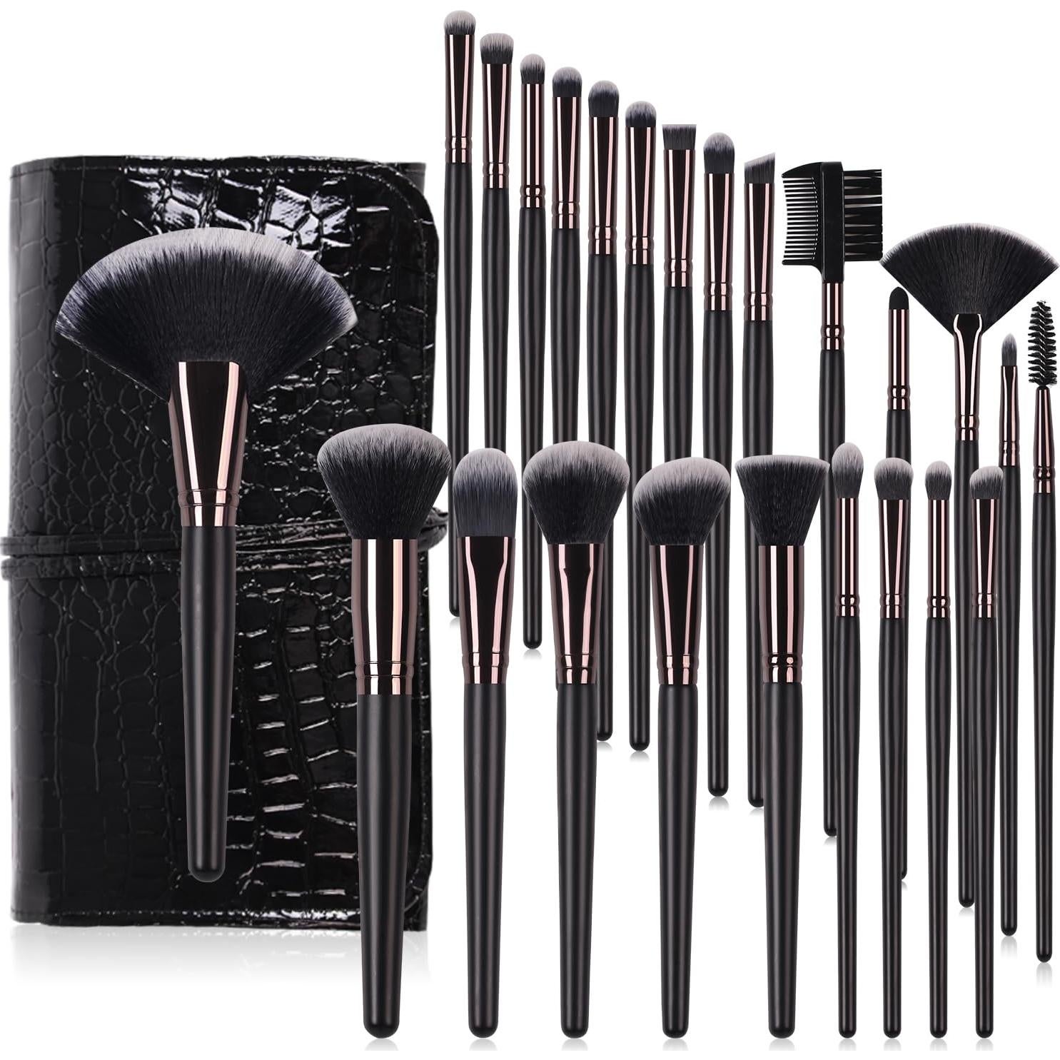 Juego de Brochas de Maquillaje Real Perfection 24 Piezas