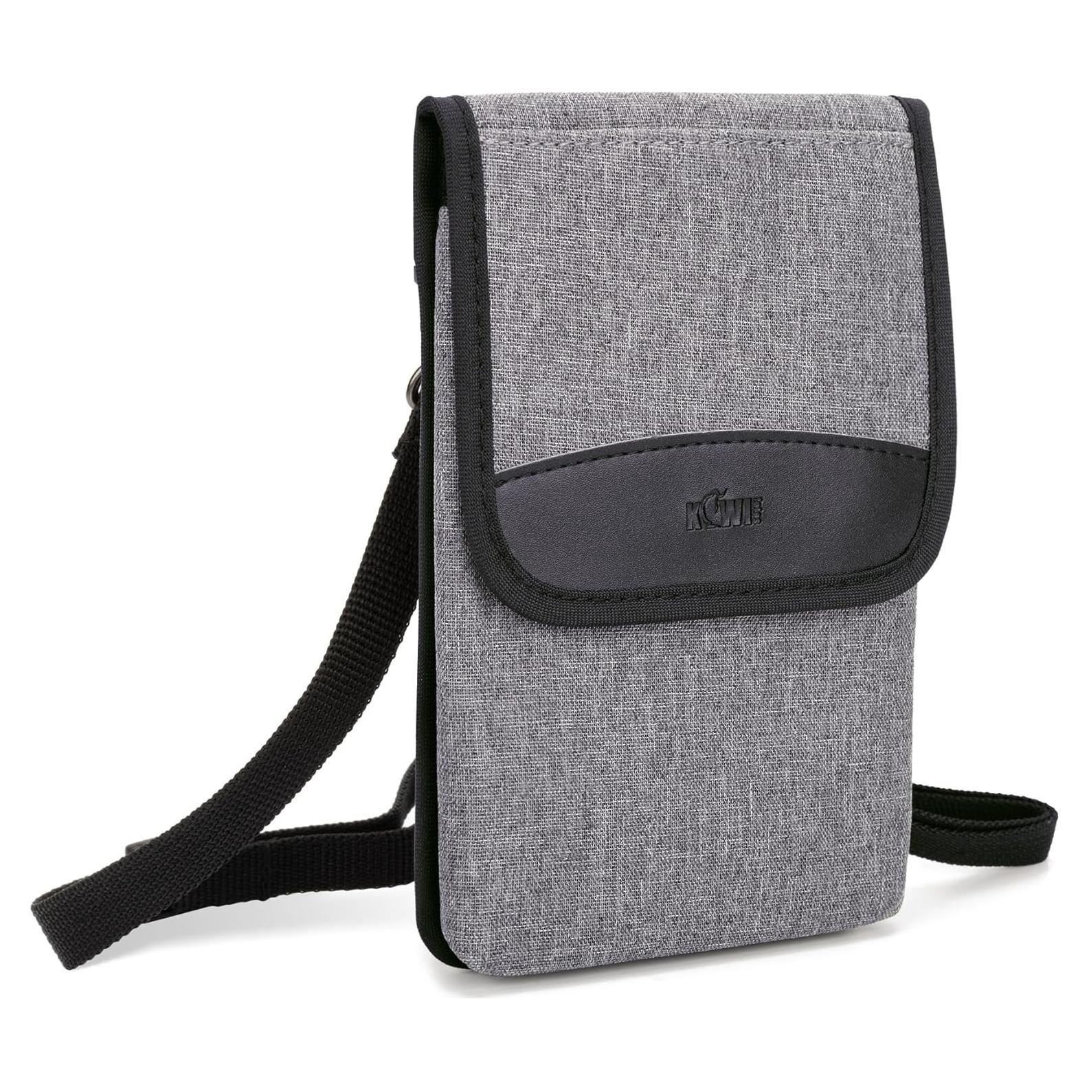 Funda de Teléfono KIWIFOTOS para Cintura y Hombro Gris