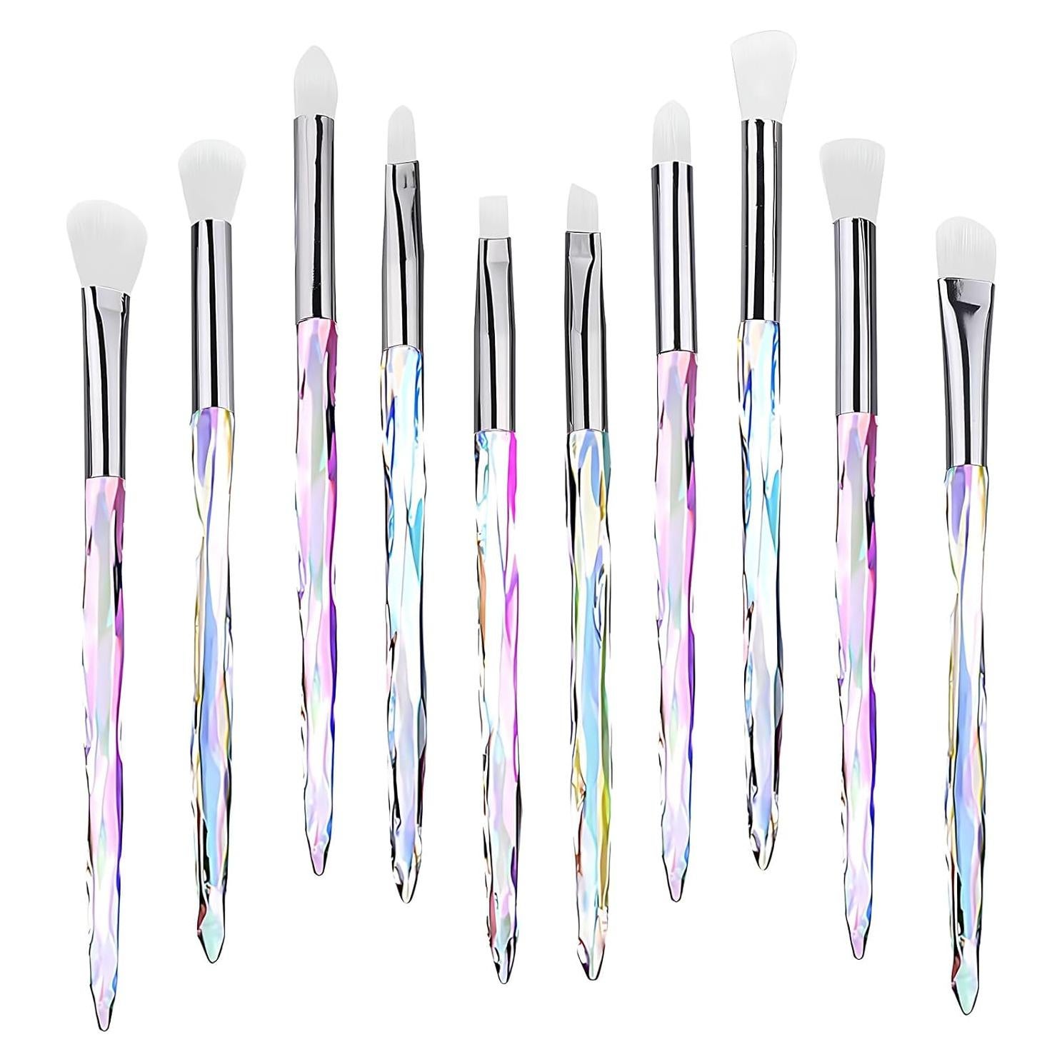 Set de Pinceles de Maquillaje para Ojos Kingtree 10PCS