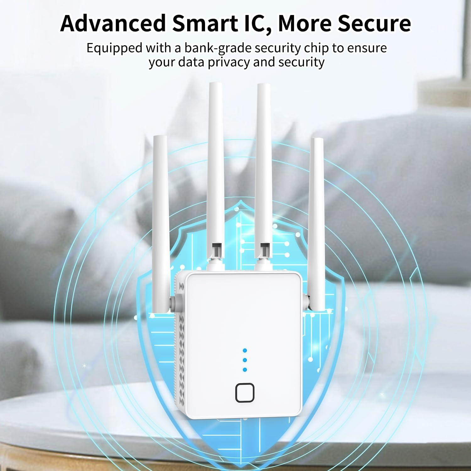 Extensor de WiFi Nonser M-97C 1200Mbps Doble Banda 929m²