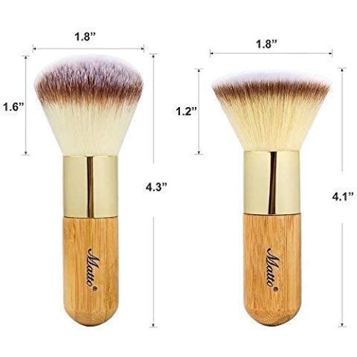 Juego de Brochas de Maquillaje Matto 2 Piezas Kabuki