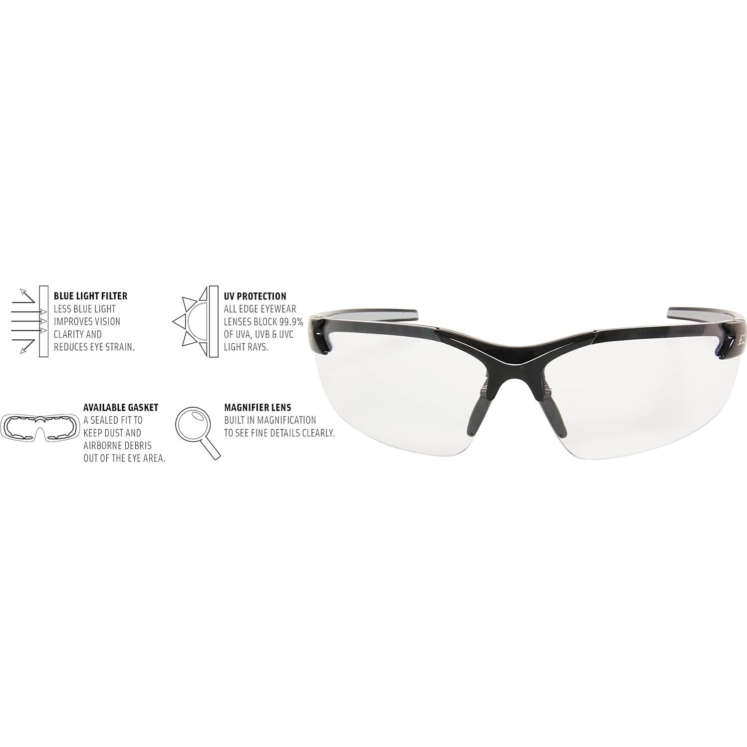 Gafas Anti-Niebla Edge Eyewear DZ111VS-G2 Transparente