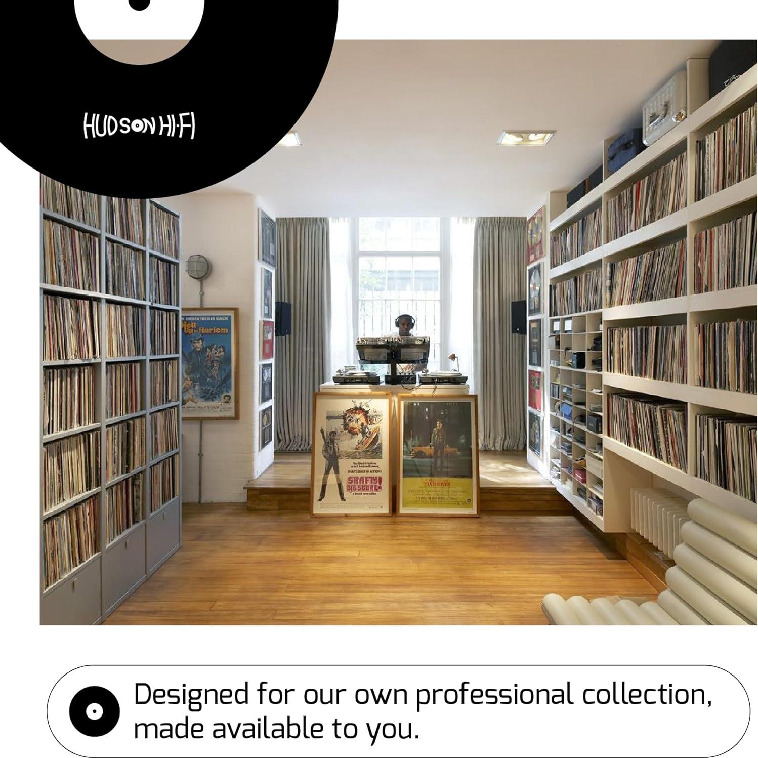 Fundas de Vinilo Hudson Hi-Fi Pack 250 - Protección LP