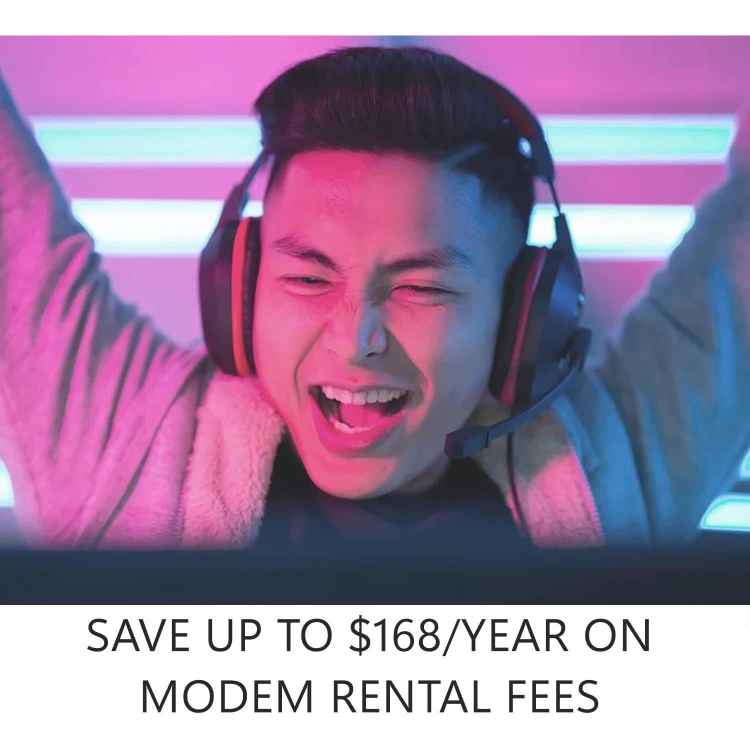 Módem Router WiFi Motorola MG7700 DOCSIS 3.0 800 Mbps