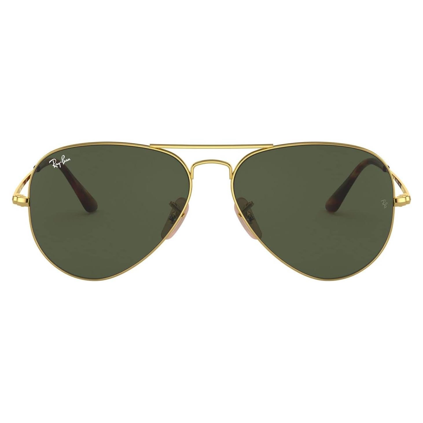 Gafas de Sol Ray-Ban RB3689 Aviador Metal Evolve 58mm Oro/G-15