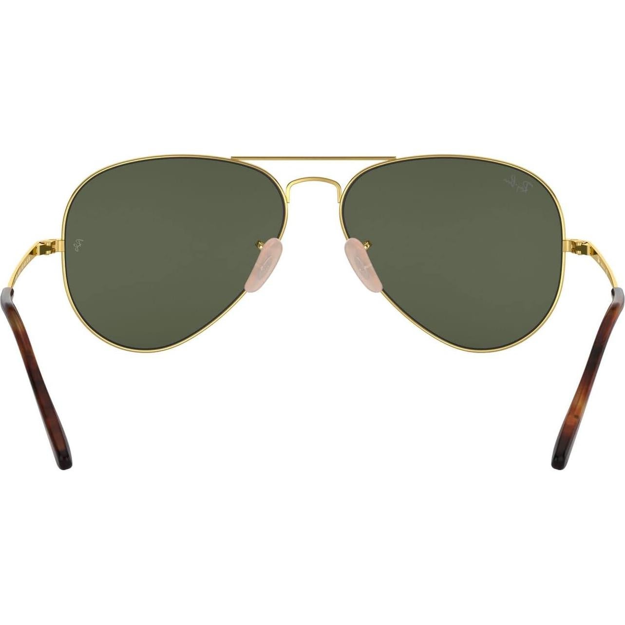 Gafas de Sol Ray-Ban RB3689 Aviador Metal Evolve 58mm Oro/G-15
