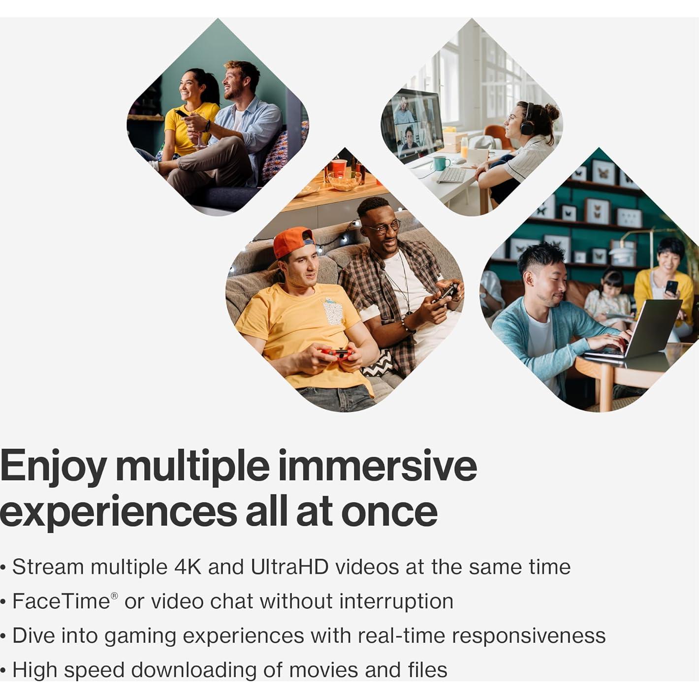 Enrutador Linksys Micro Mesh WiFi 6 3 Gbps 185 m²