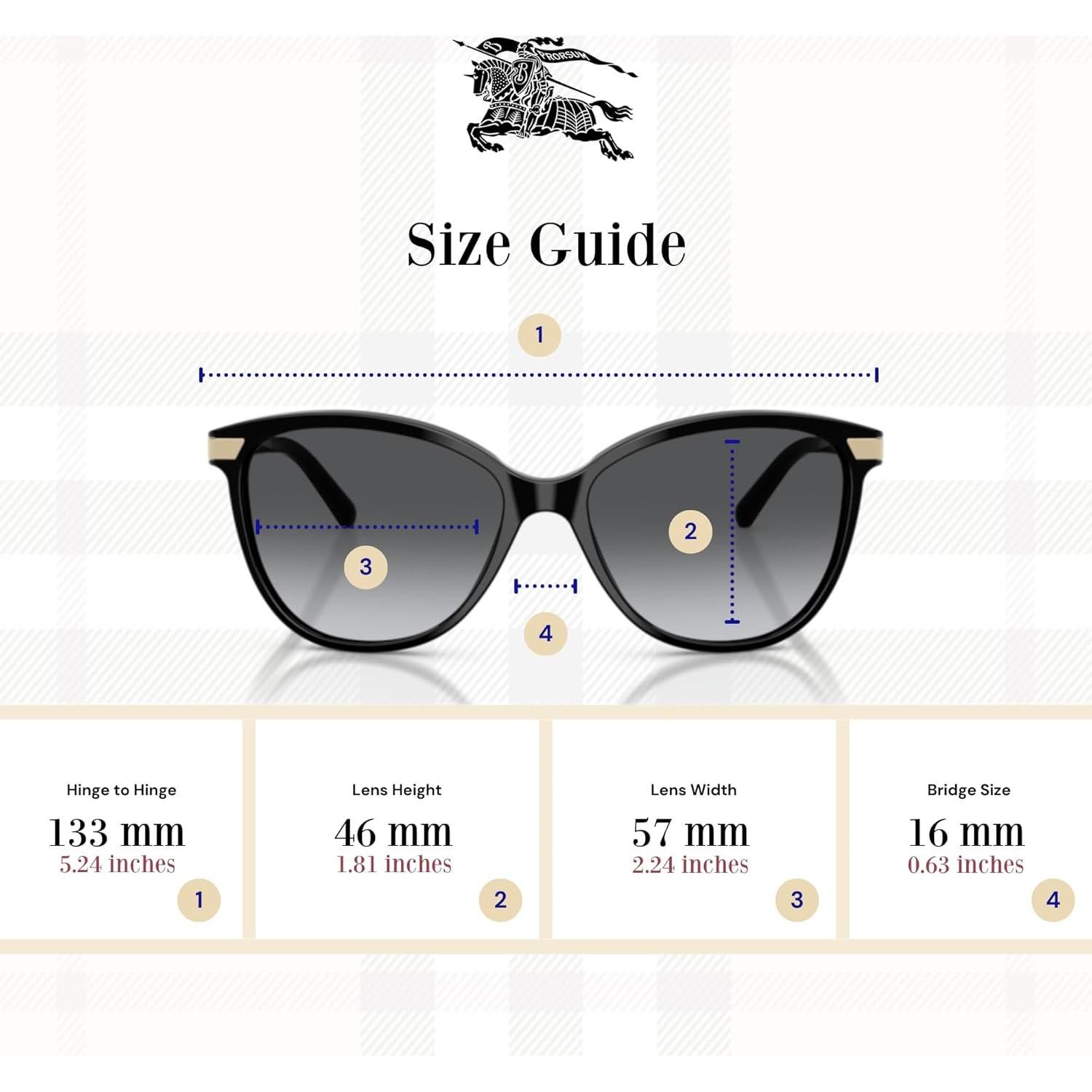 Gafas de Sol Burberry BE4216 Cateye Mujeres + Kit iWear