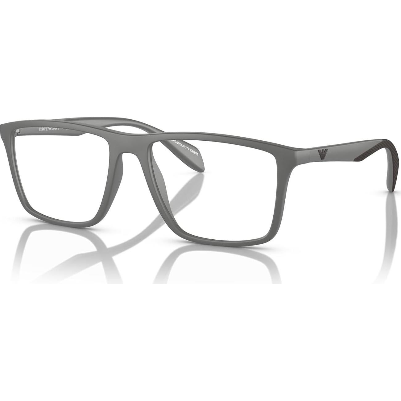 Gafas Recetadas Emporio Armani EA3230 Hombres Gris Mate