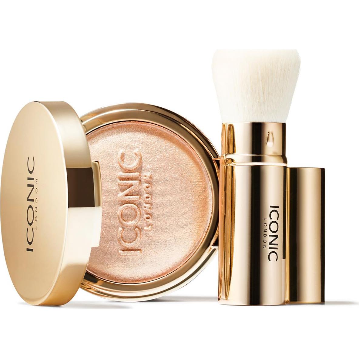 Juego de Maquillaje ICONIC LONDON Vegano y Brillante 15,6x11,2cm