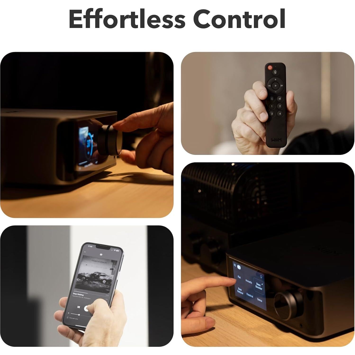 WiiM Ultra Streamer de Música | Pantalla Táctil 8.89 cm