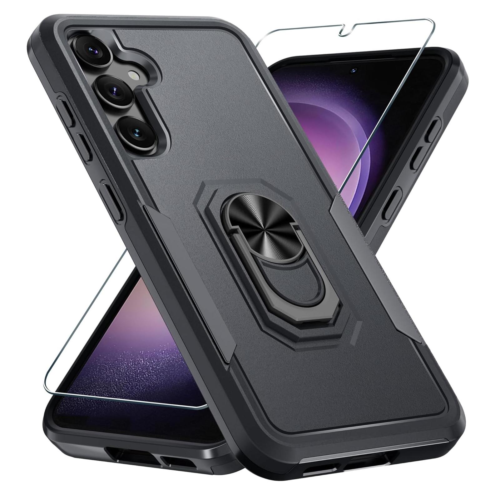 Funda Janmitta para Samsung Galaxy S24 FE con Protector