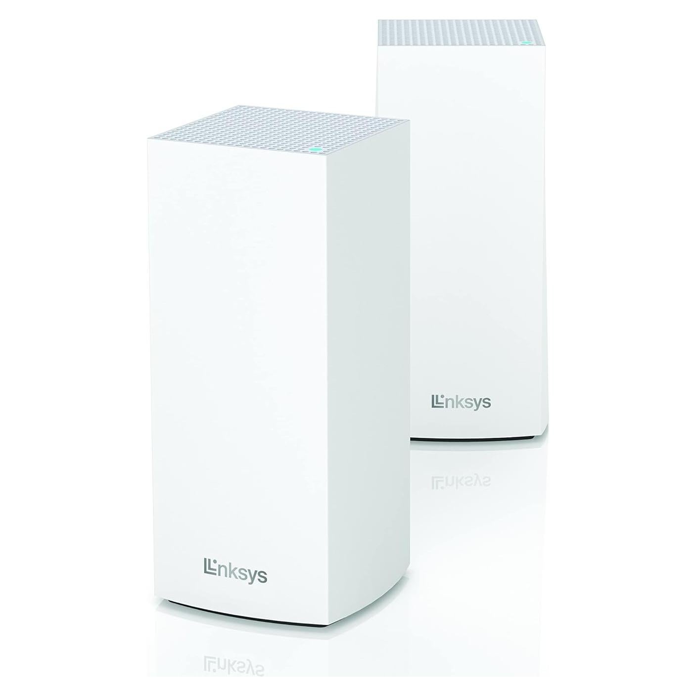 Enrutador Mesh WiFi 6 Linksys MX8000 - 2 Paquete 500 m²