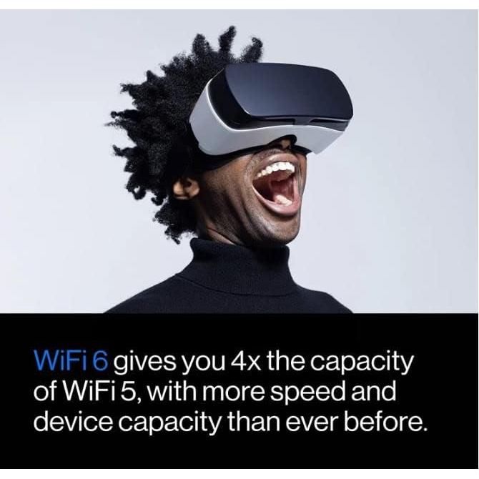 Enrutador Mesh WiFi 6 Linksys MX8000 - 2 Paquete 500 m²