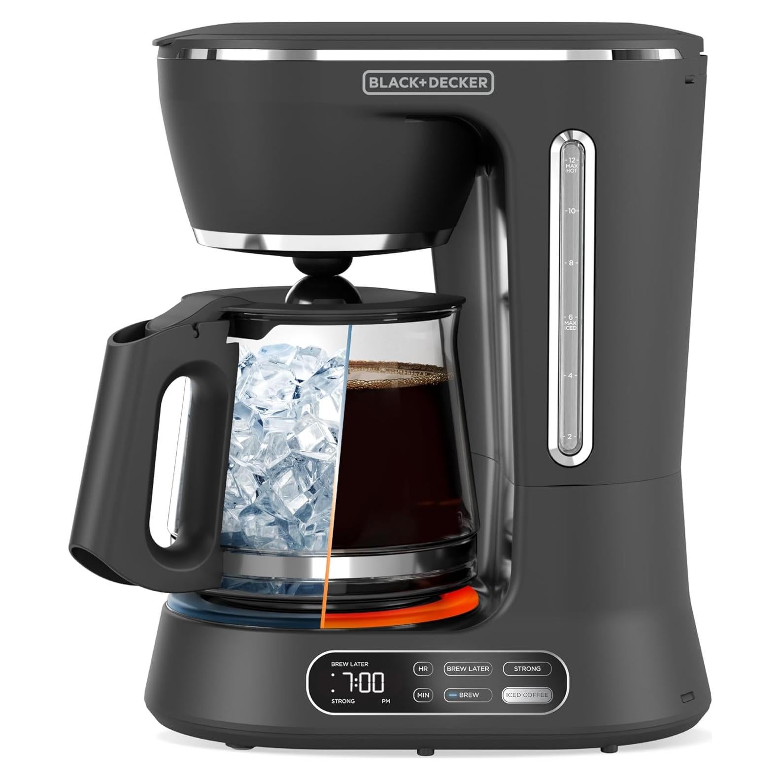 Cafetera Digital Black+Decker SplitBrew 12 Tazas Programable