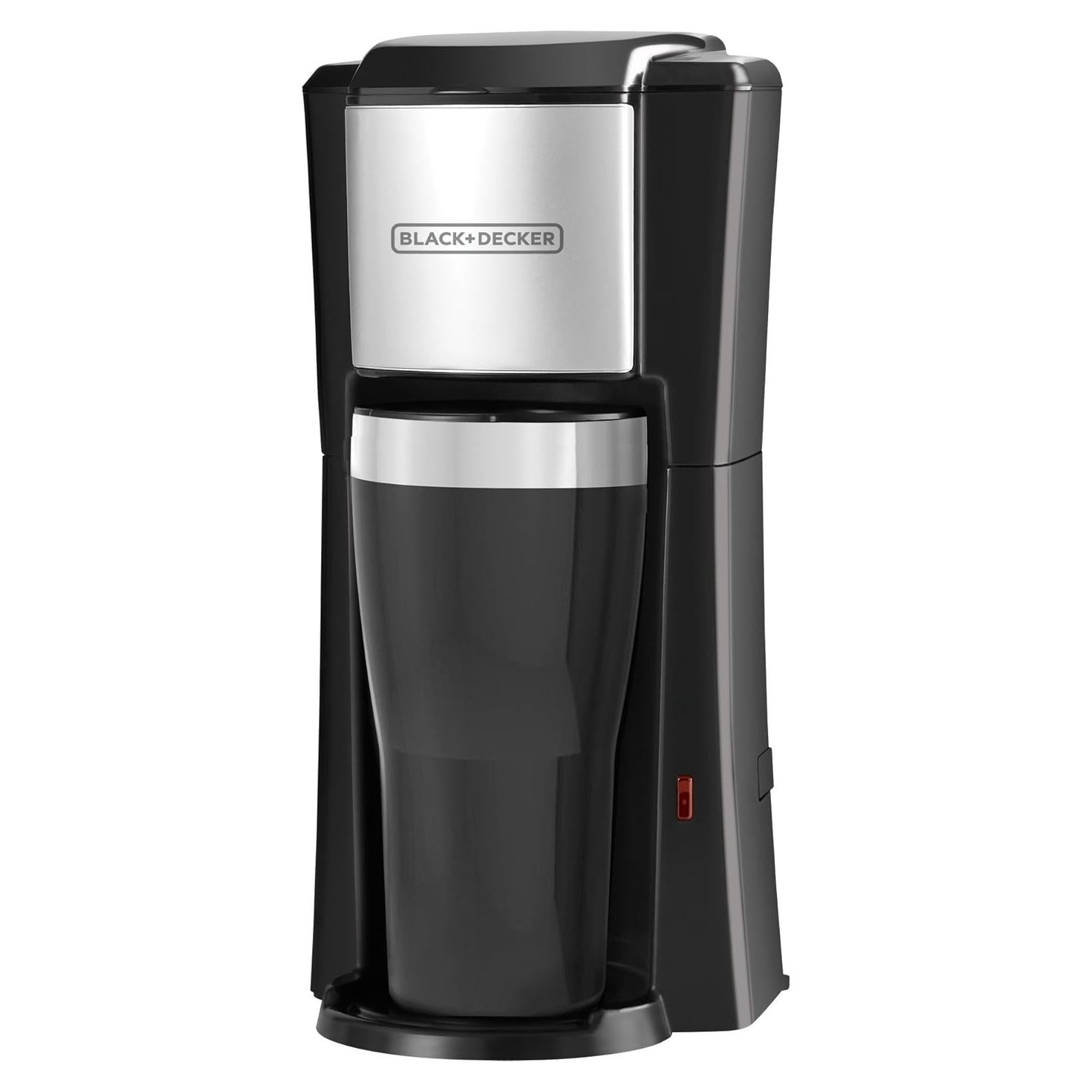 Cafetera Personal BLACK+DECKER CM618 1 Taza 473ml Negra