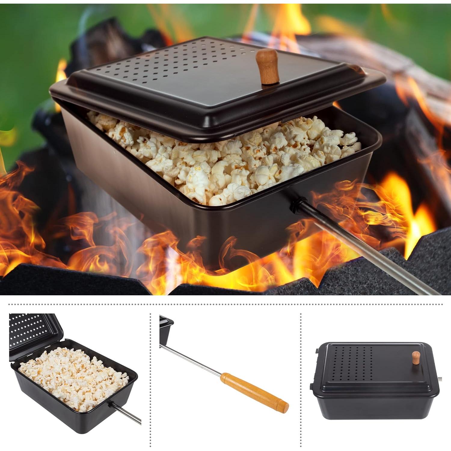 Hacedor de Palomitas Great Northern 3.5L Antiadherente Negro