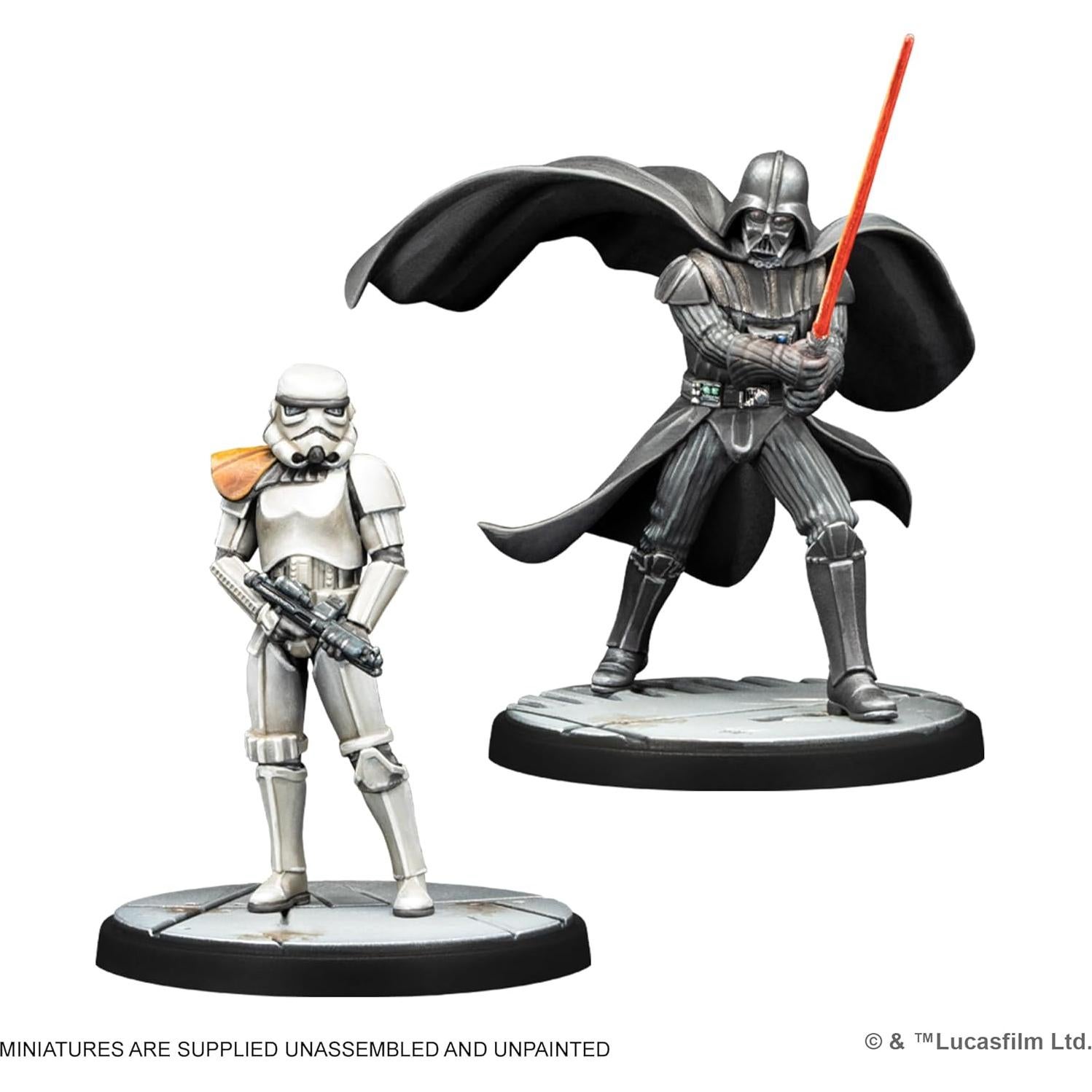 Star Wars Shatterpoint Darth Vader y Stormtroopers - Juego de Estrategia