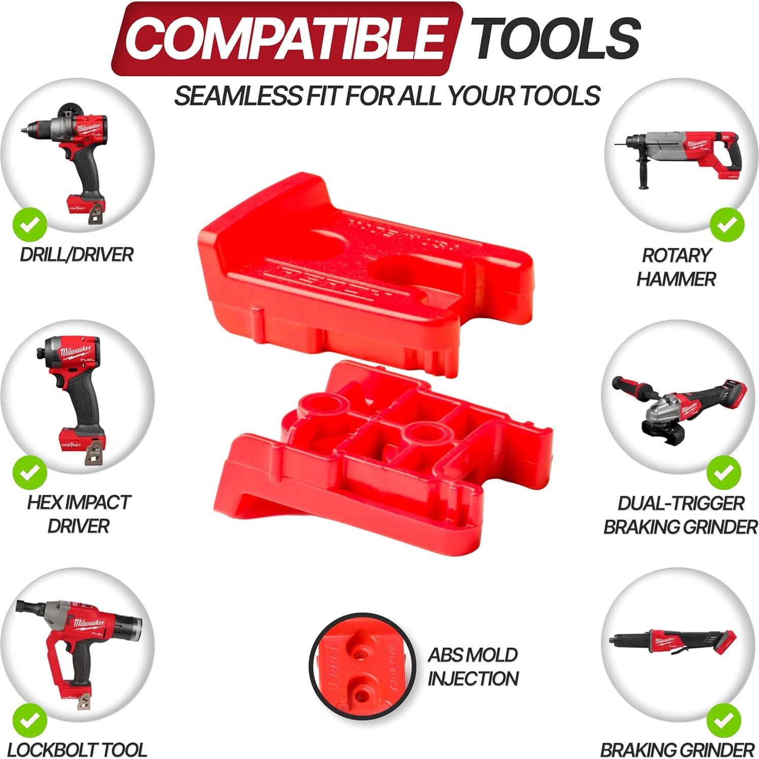 Soporte de herramientas Milwaukee M18 - Organizador 9 piezas