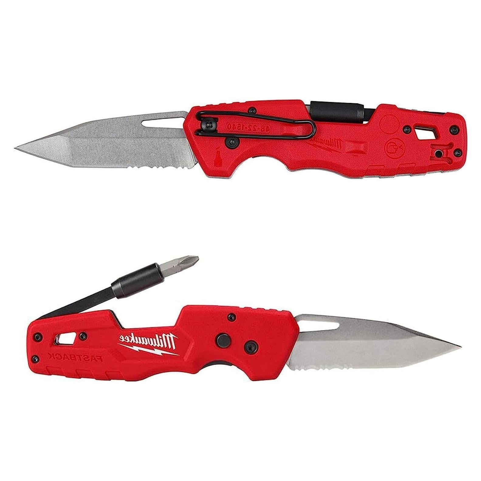 Cuchillo Utility Plegable Milwaukee 5-en-1 Acero Inoxidable