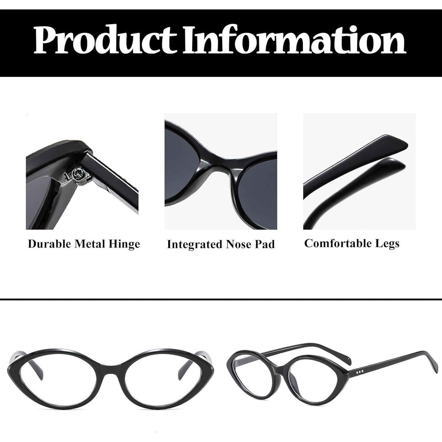 Gafas Bloqueadoras de Luz Azul LJCZKA Mujeres Ojo de Gato