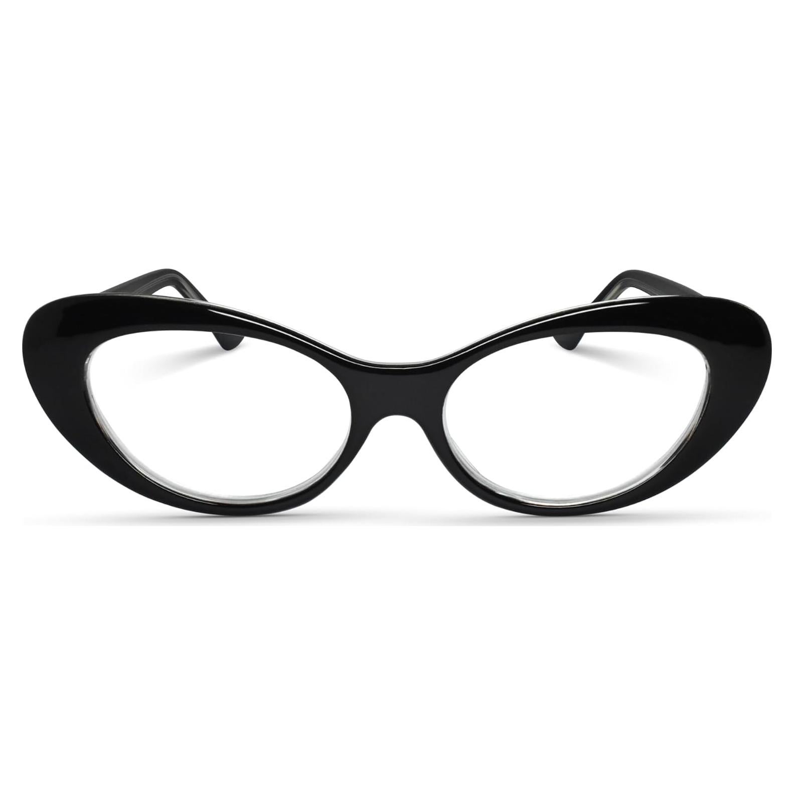 Gafas de Lectura 2SeeLife Cat Eye Negro Mujeres 1.00x
