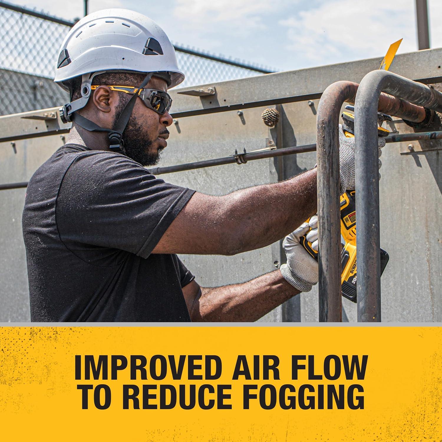 Gafas de Protección DEWALT DPG112 Unisex con Ventilación