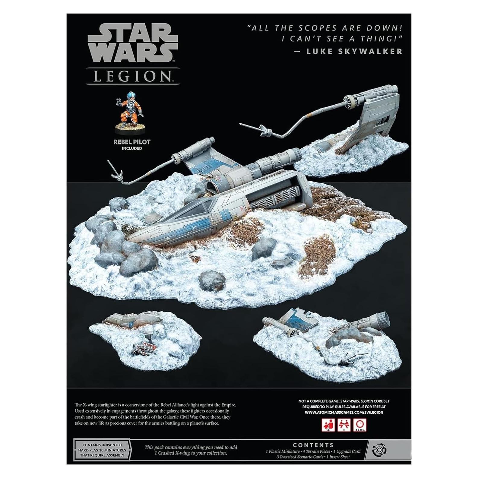 Expansión Star Wars: Legion X-Wing Estrellado 4 Miniaturas