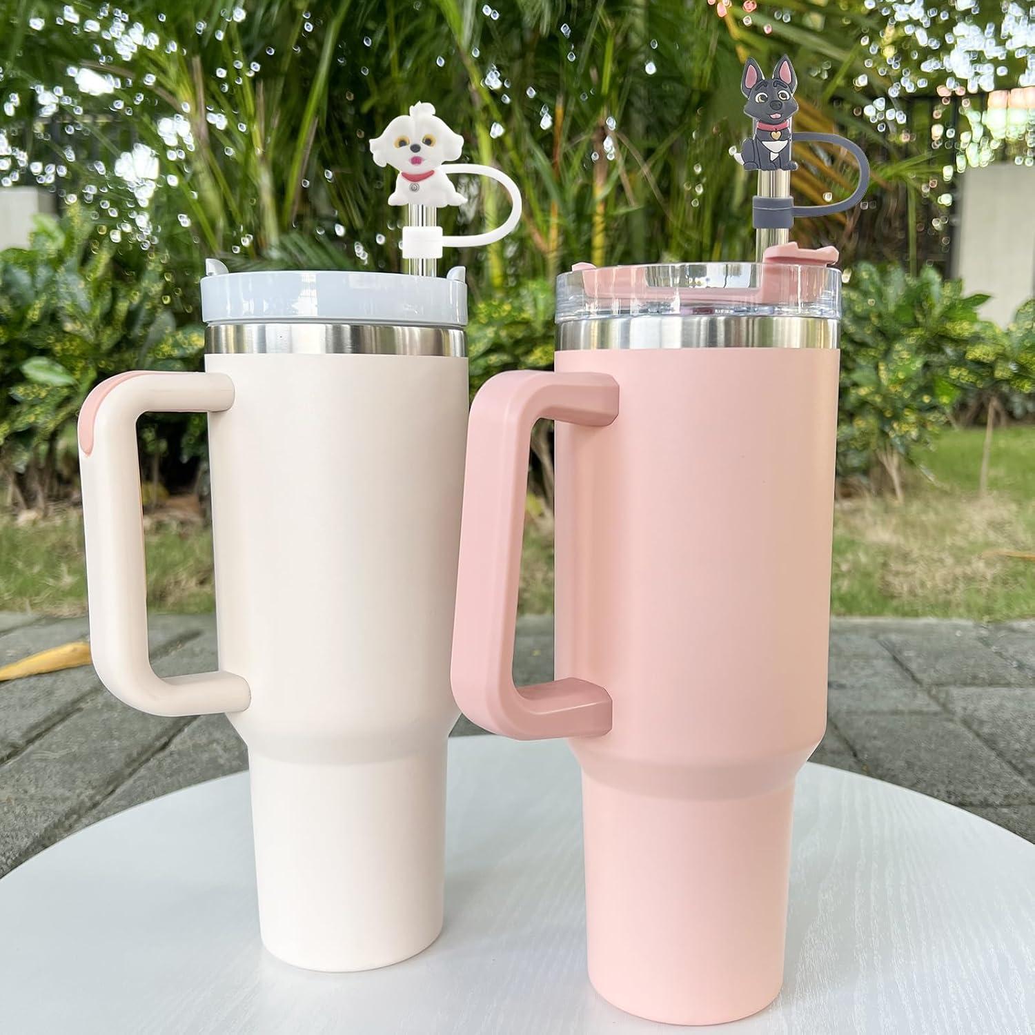 5 Tapas de Silicona Velaco para Pajitas 10mm a Prueba de Polvo