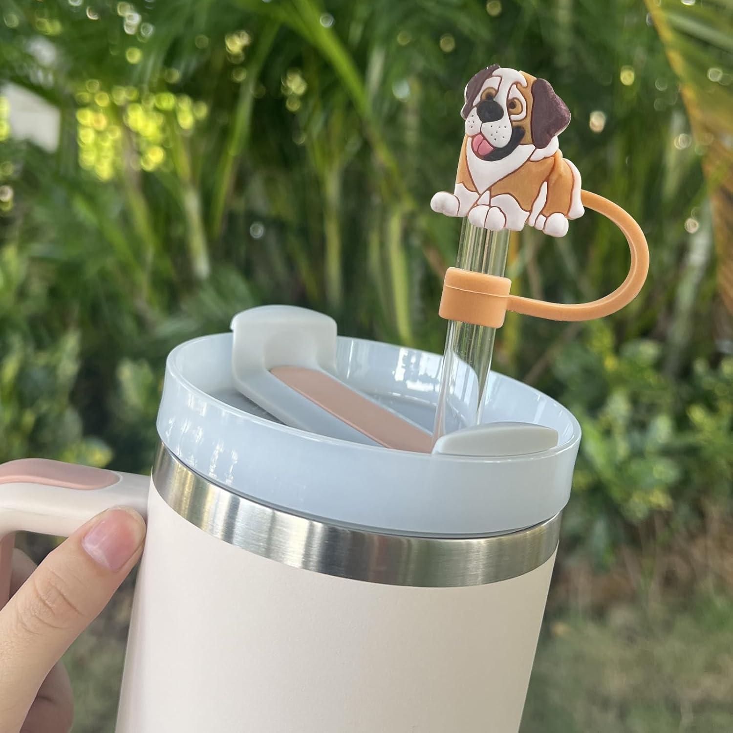 5 Tapas de Silicona Velaco para Pajitas 10mm a Prueba de Polvo