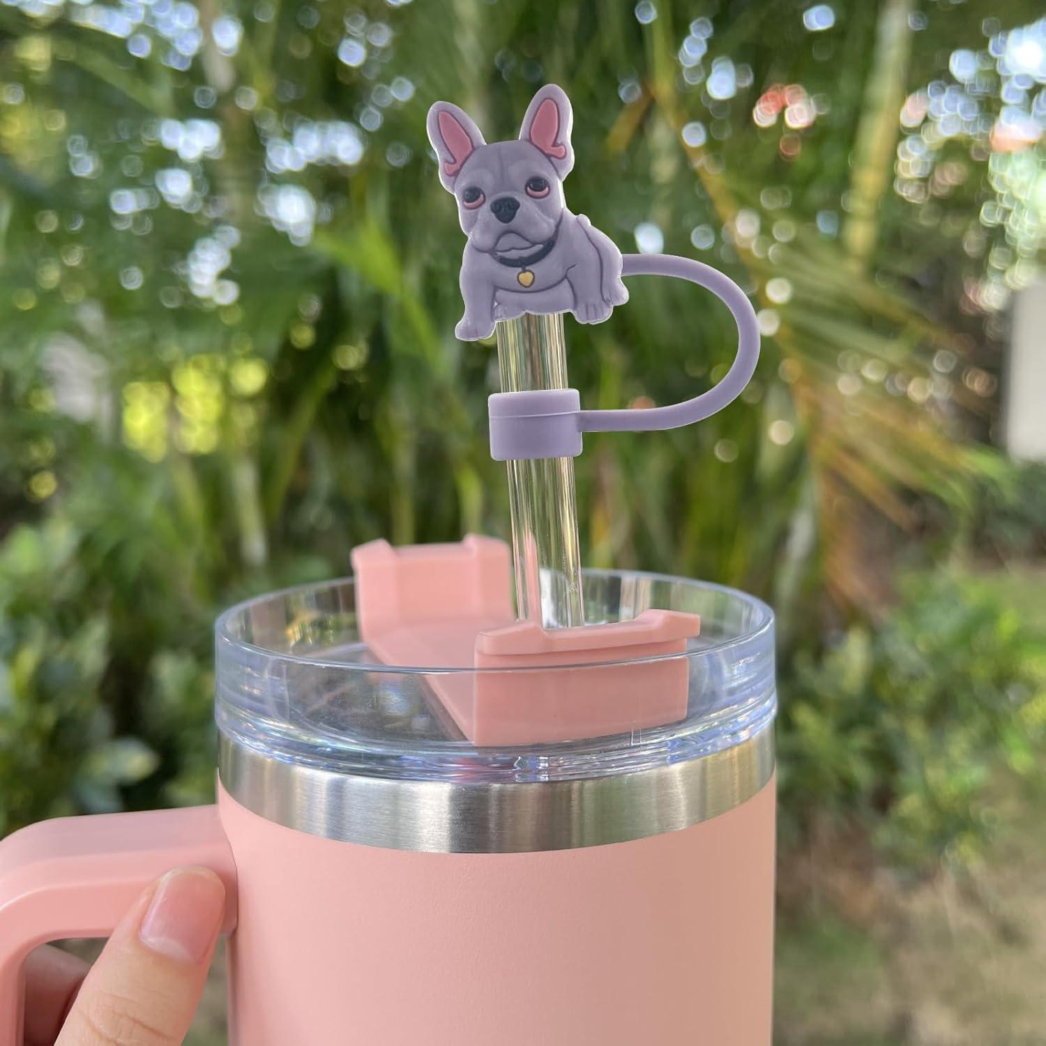 5 Tapas de Silicona Velaco para Pajitas 10mm a Prueba de Polvo