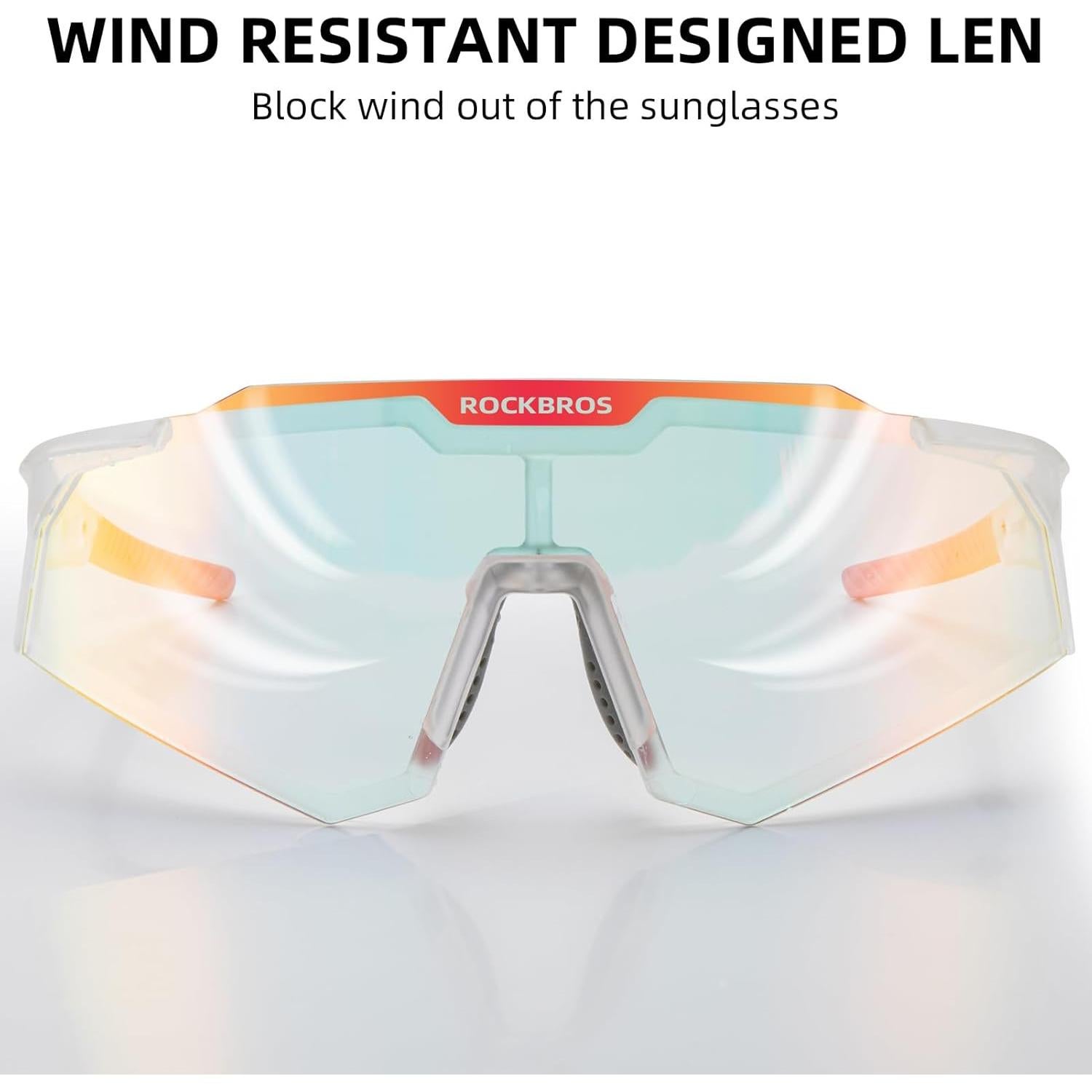 Gafas de sol fotocromáticas ROCKBROS UV400 para ciclismo