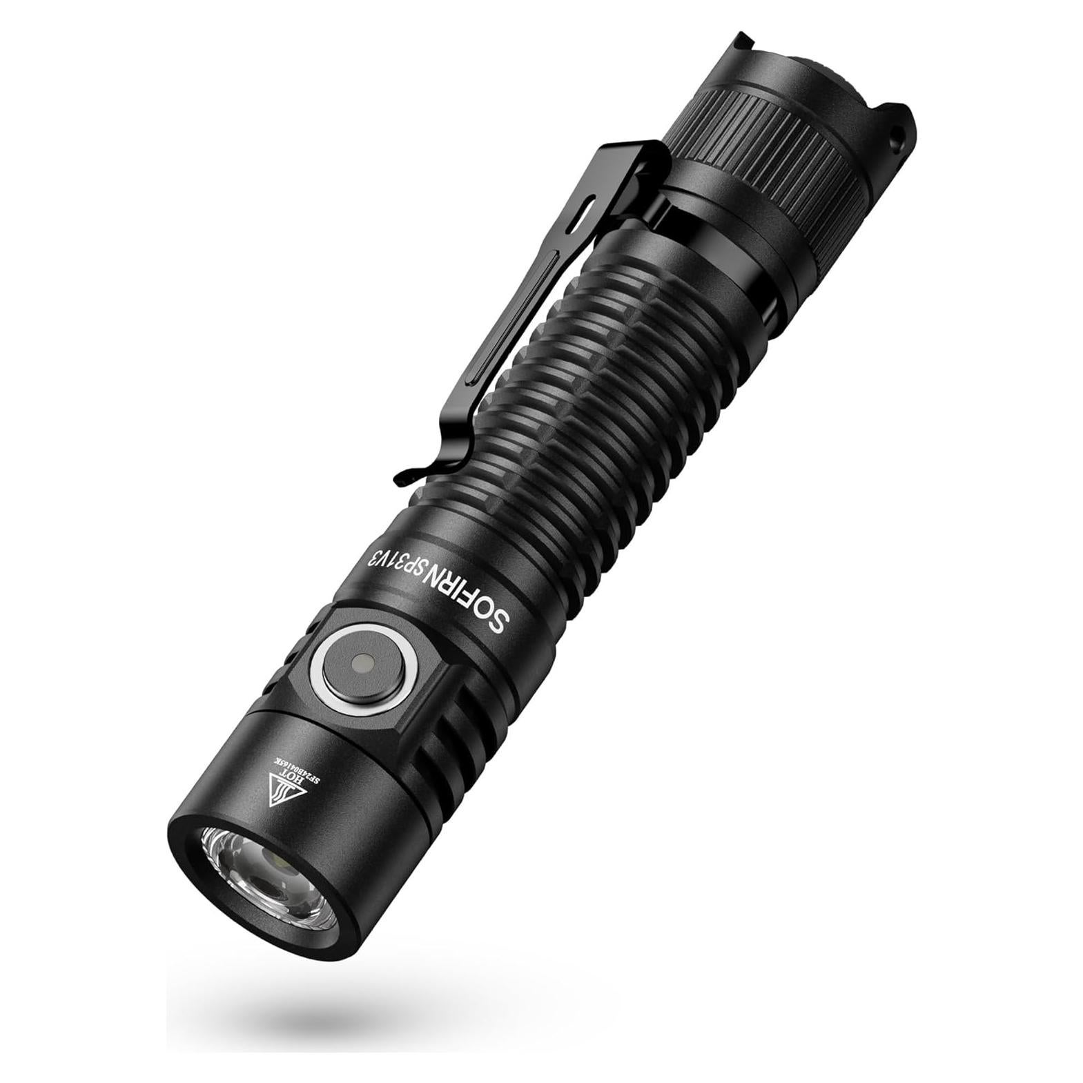 Linterna táctica Sofirn SP31 V3.0 2000 lúmenes recargable
